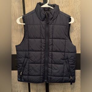 Vintage Abercrombie Puffer Vest in Navy (size small)